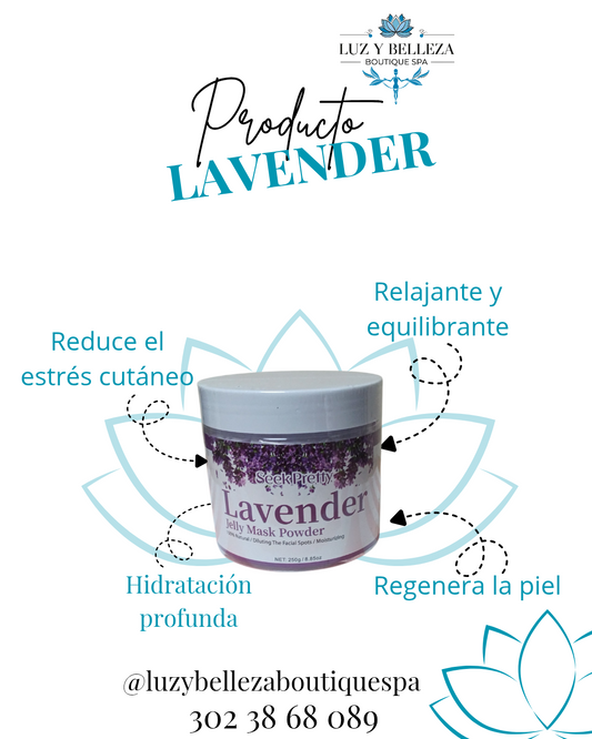 MASCARILLA HIDROPLÁSTICA LAVENDER 250gr Satori