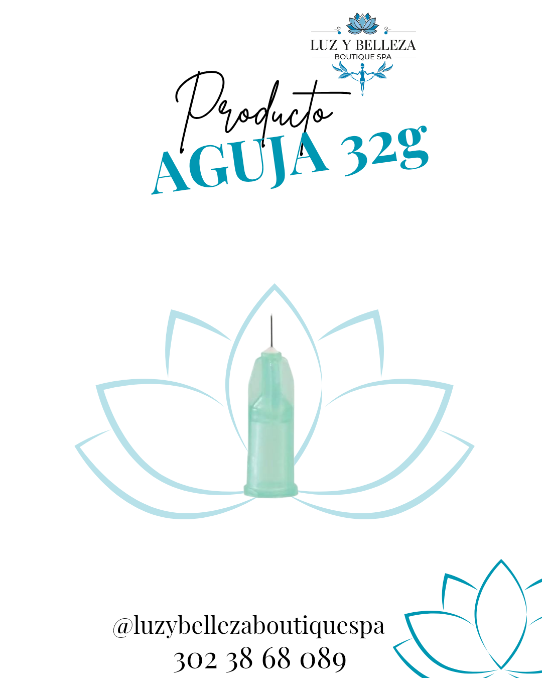 AGUJA 32G mm CAJA Insumo