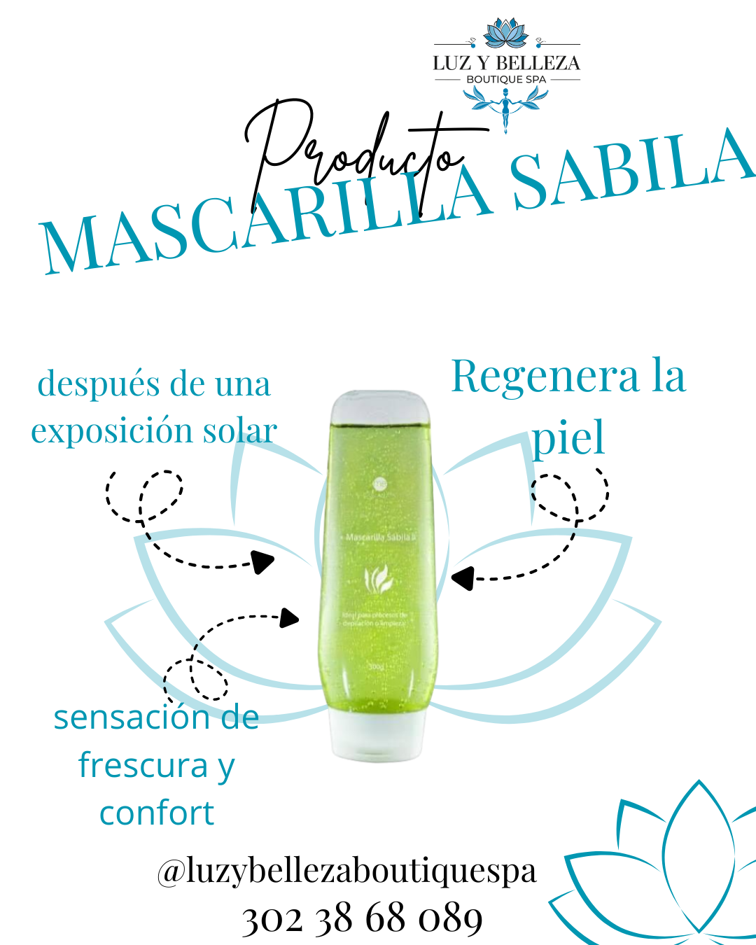 MASCARILLA SABILA 150gr Mediestética