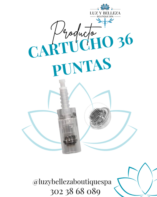 AGUJA O CARTUCHO  DE 36 PUNTAS PARA DERMAPEN Insumo