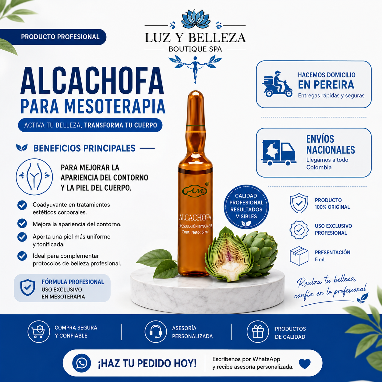 ALCACHOFA AMPOLLA 5ML Armesso