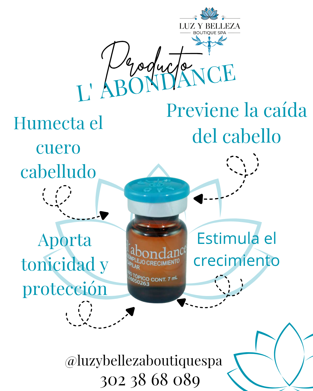 L'ABONDANCE COMPLEJO DE CRECIMIENTO CAPILAR VIAL 7ML