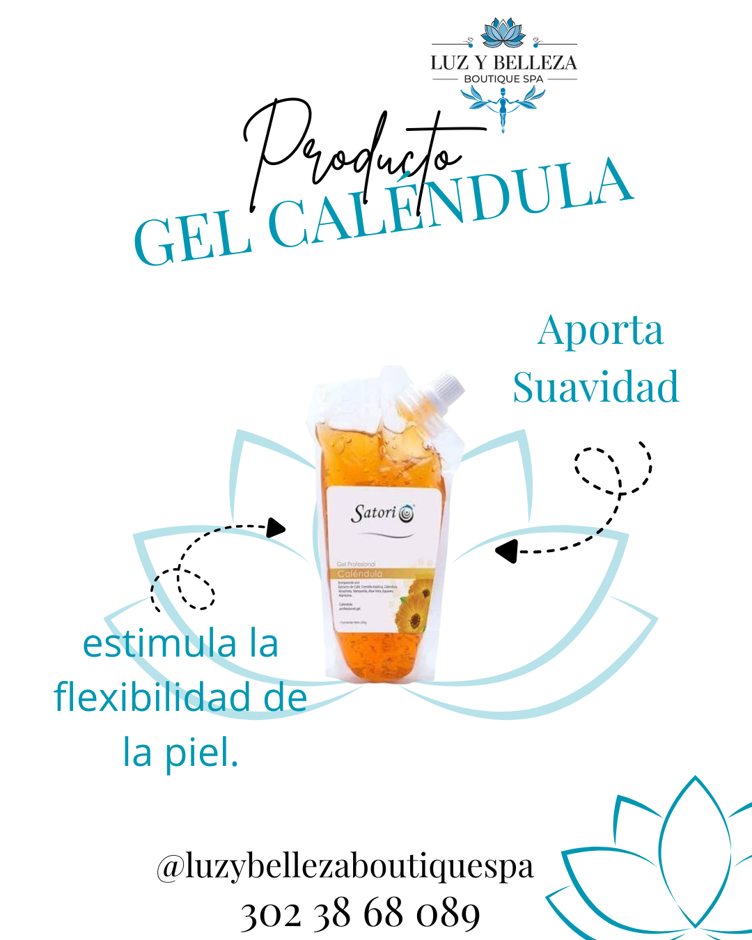 GEL CALÉNDULA 250g Satori