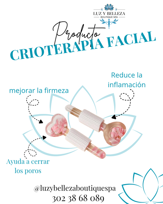 BASTONES PARA CRIOTERAPIA FACIAL Equipo