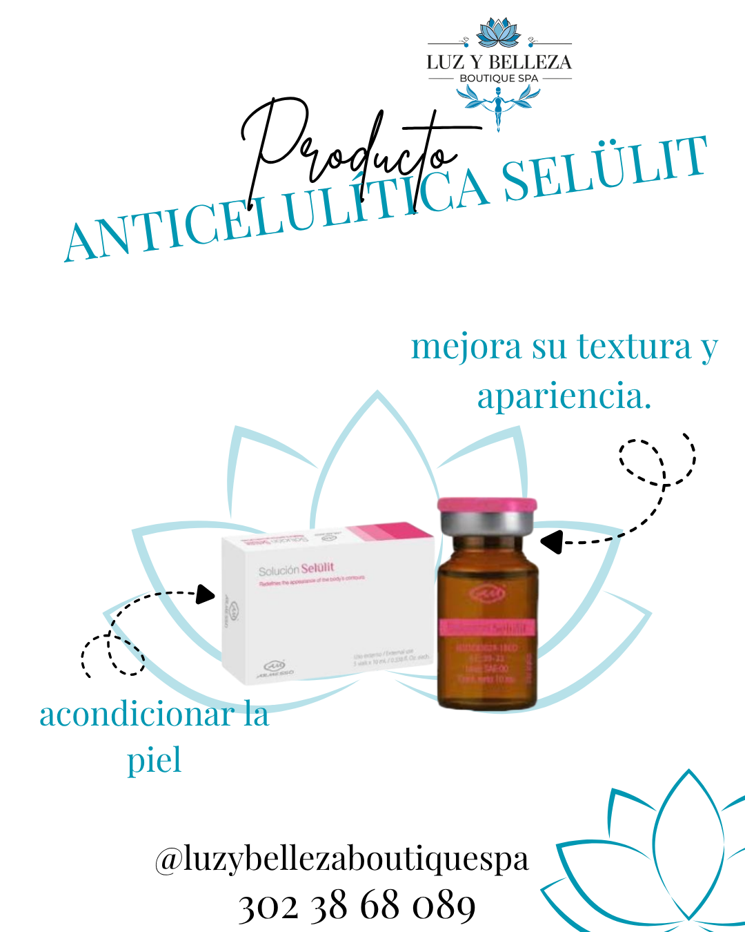 SOLUCIÓN ANTICELULÍTICA SELÜLIT CAJA 5 VIAL 10ML Armesso