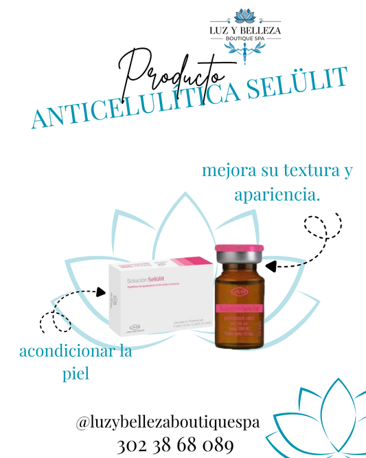 SOLUCIÓN ANTICELULÍTICA SELÜLIT CAJA 5 VIAL 10ML Armesso