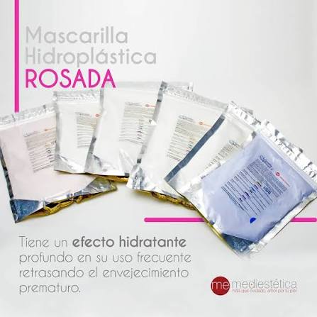 MASCARILLA HIDROPLÁSTICA ROSADA mediestetica
