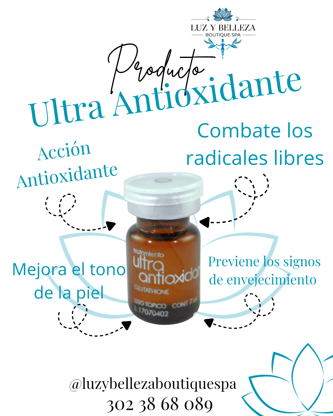 ULTRA ANTIOXIDANTE CAJA 10 VIAL 7ML Biocare