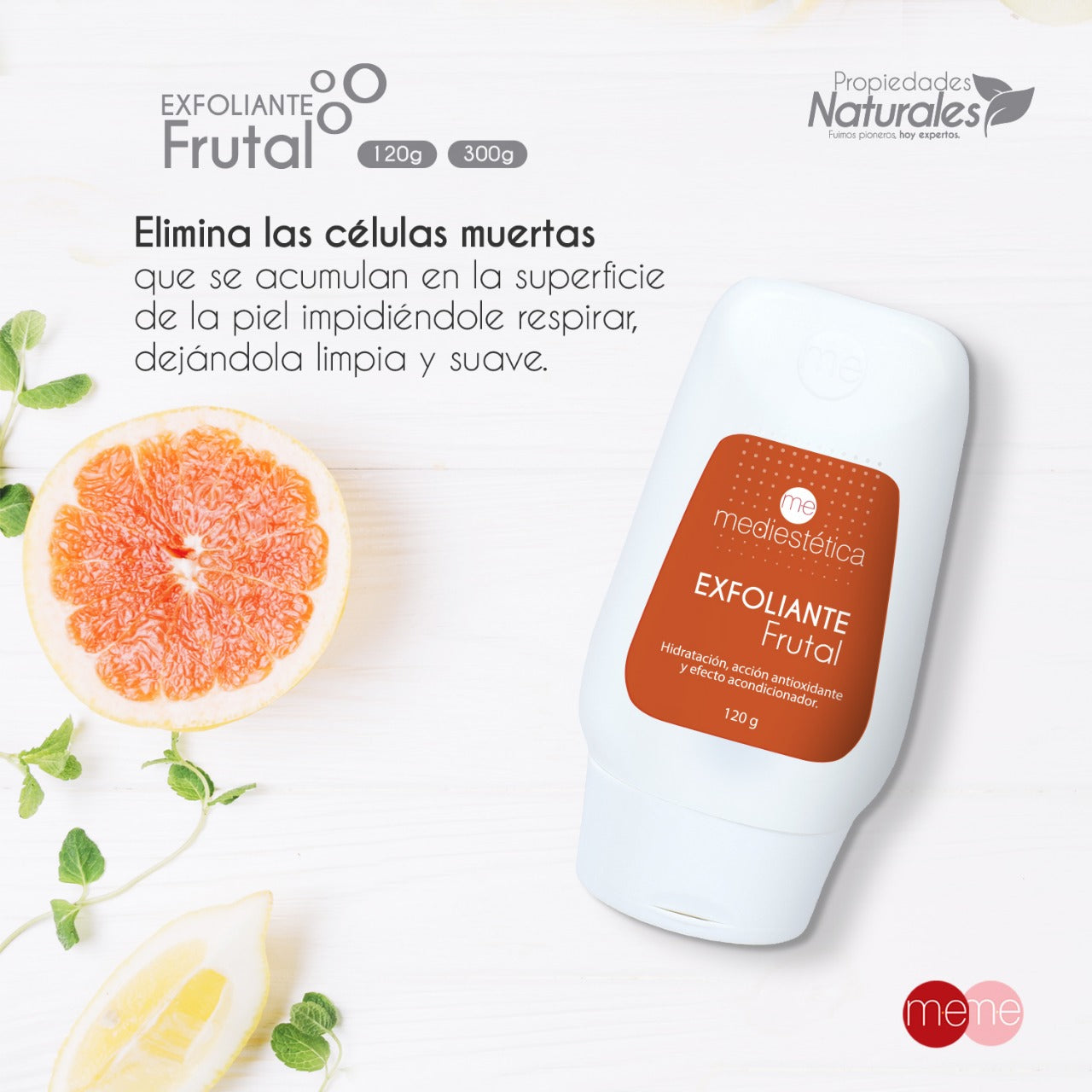 EXFOLIANTE FRUTAL 300gr Mediestética