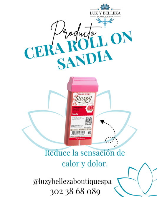 CERA DEPILACIÓN ROLLON SANDIA 110g  Starpil