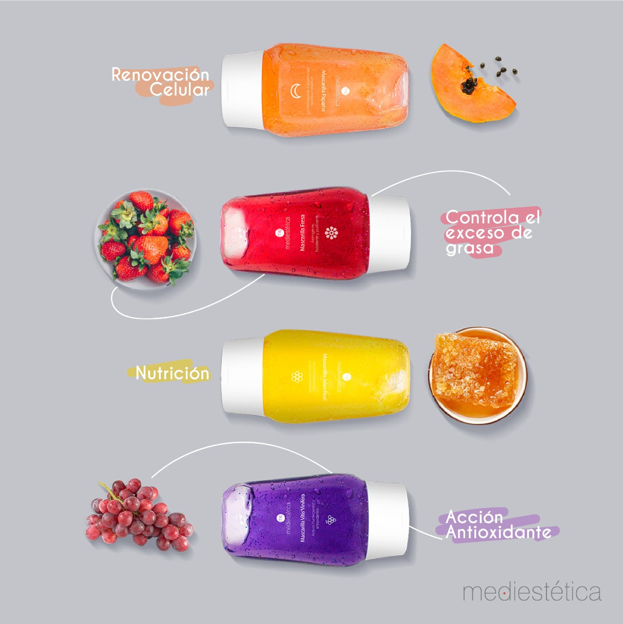 MASCARILLA VITIS VINIFERA 150 gr Mediestética